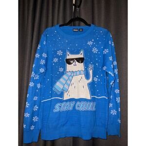 Ugly Christmas Sweater Xmas Size Large